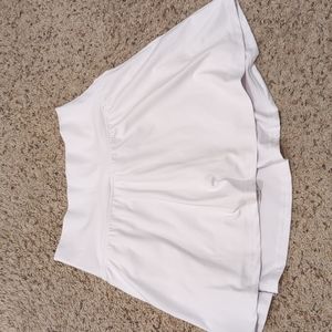 White senita baseline skort